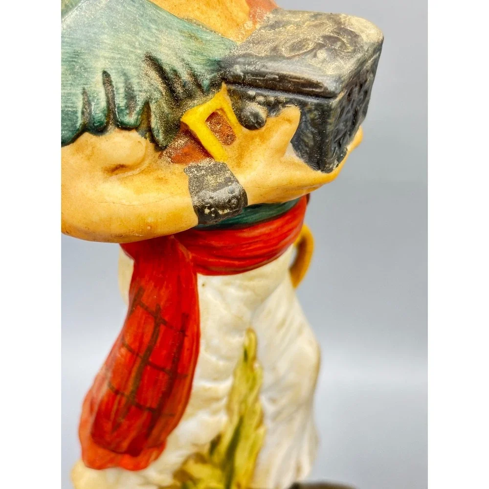 Vintage‎ McCormick Rum Pirate Decanter Set Ceramic Figurines West Indies EMPTY